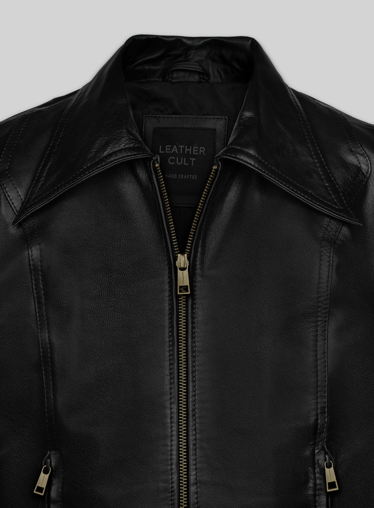X Men Days of Future Past Black Leather Jacket view 4