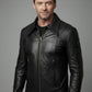 X Men Days of Future Past Black Leather Jacket view 5