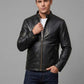 Zac Efron Baywatch Black Leather Jacket – alternate view