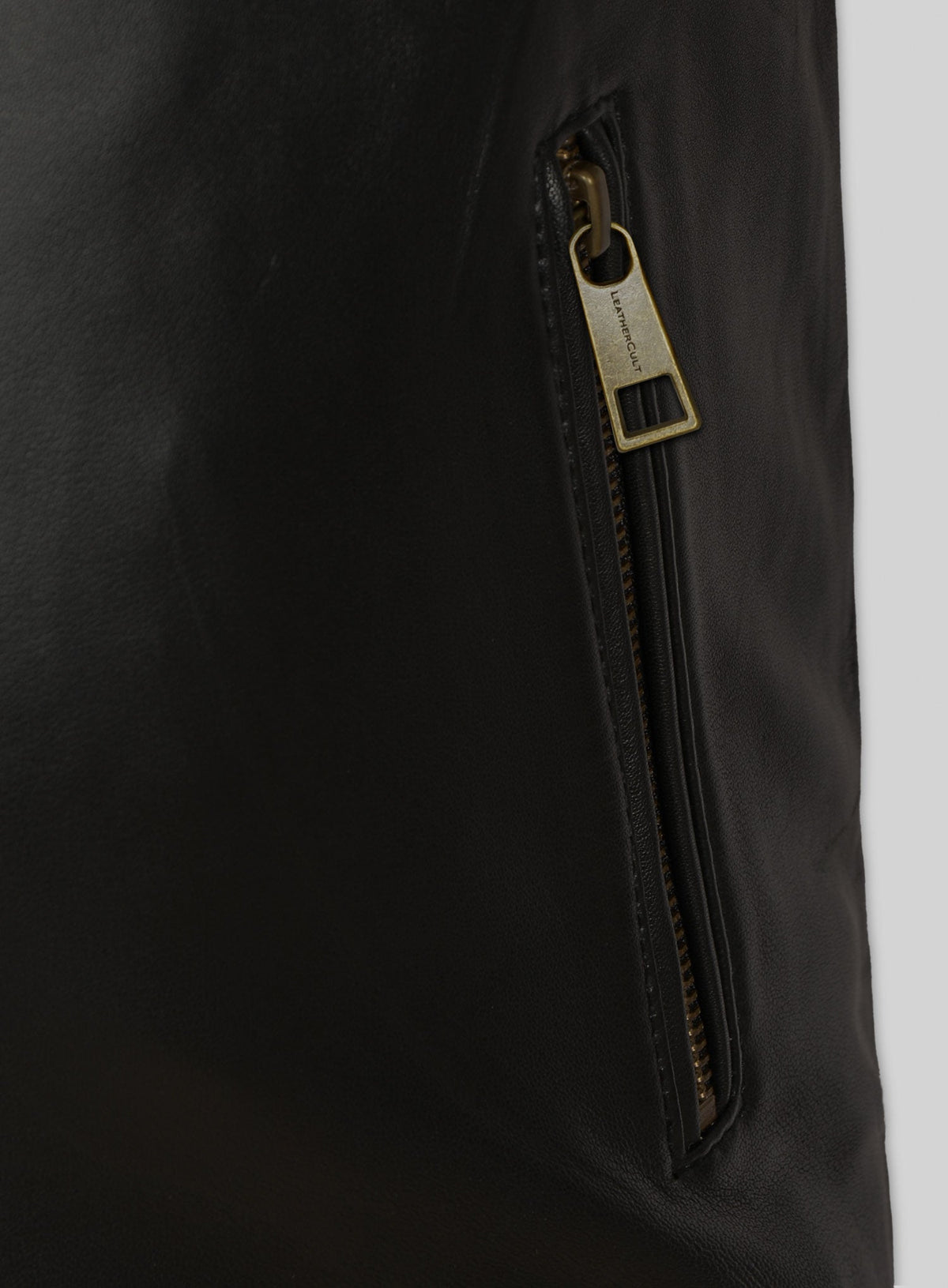 Zac Efron Baywatch Black Leather Jacket – close-up and worn views
