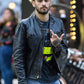 Zayn Malik Black Leather Jacket – Zayn Malik wearing the look, photo 3