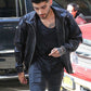Zayn Malik New York Black Bomber Leather Jacket – celebrity inspiration look